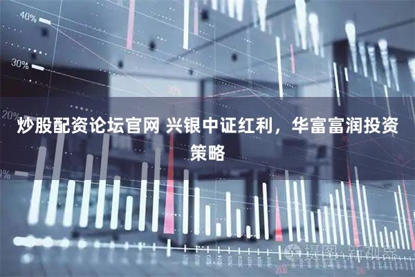 炒股配资论坛官网 兴银中证红利，华富富润投资策略